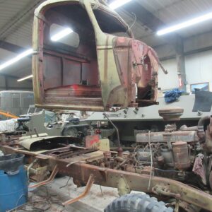WWII CCKW 353 Fuel Truck Cab Removal (Front)