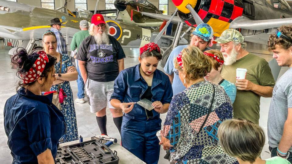 Rosie The Riveter Day Parts Display
