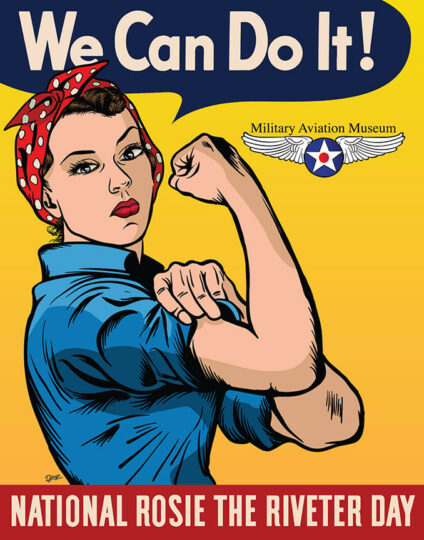 Rosie The Riveter Day Poster