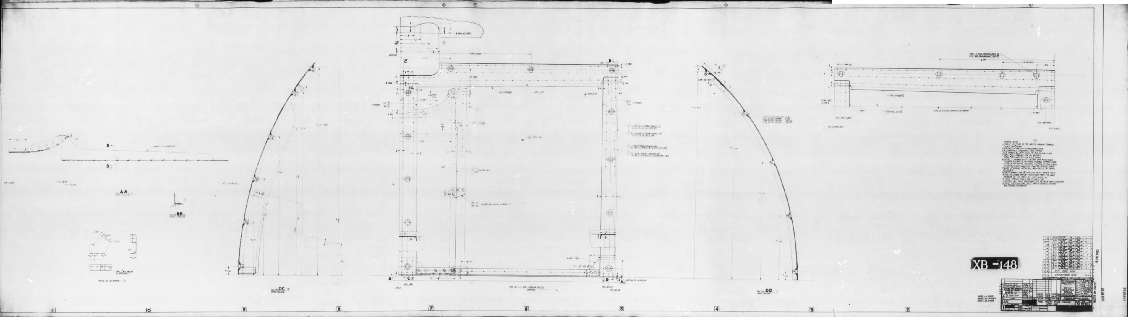 Sbd Cowl Section Drawing 5191901