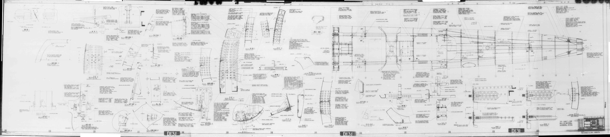Sbd Fuselage Drawing 2 Small